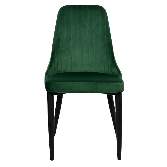Poltrona in velluto LORIENT VELVET verde scuro