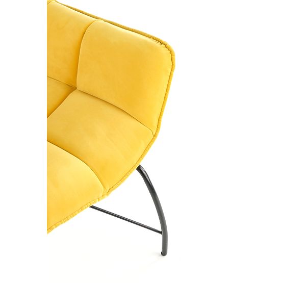 Poltrona relax BELTON gialla (1p=1pz)