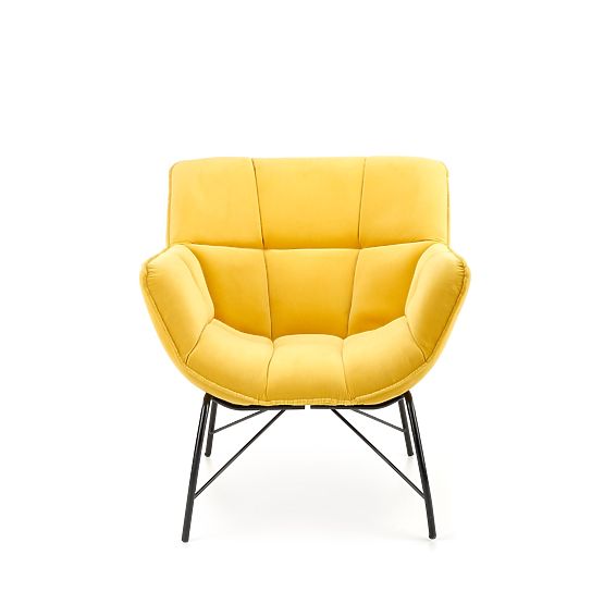 Poltrona relax BELTON gialla (1p=1pz)