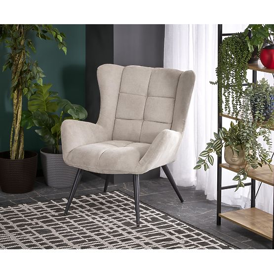 Poltrona relax BYRON beige (1p=1ks)
