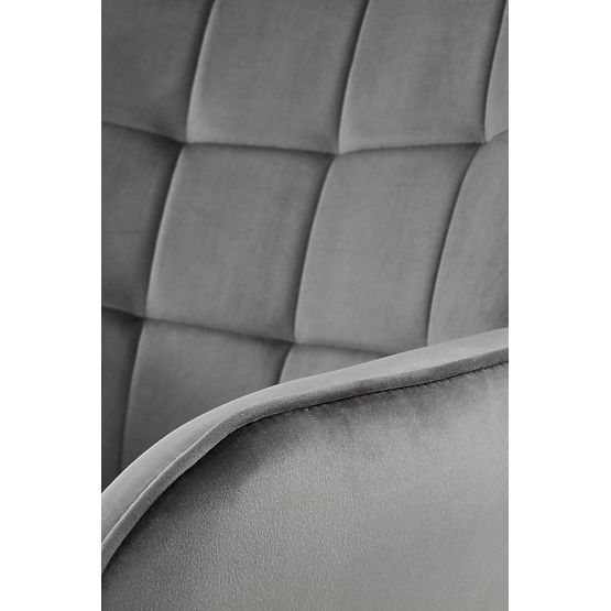 Poltrona relax CASTEL nero / grigio chiaro