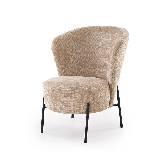 Poltrona relax CEZAR, beige (1p=1ks)