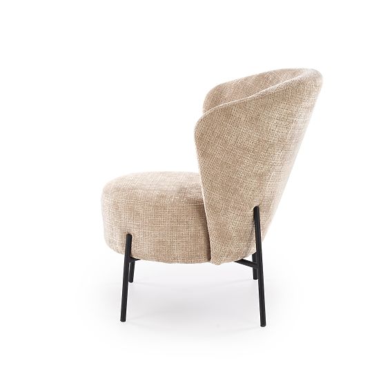 Poltrona relax CEZAR, beige (1p=1ks)