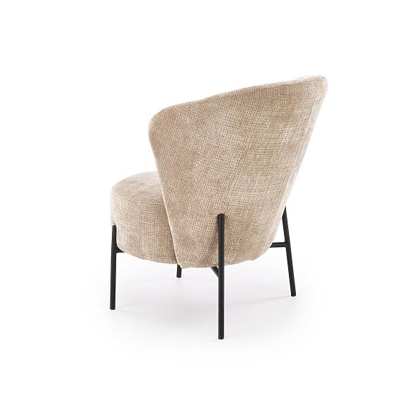 Poltrona relax CEZAR, beige (1p=1ks)