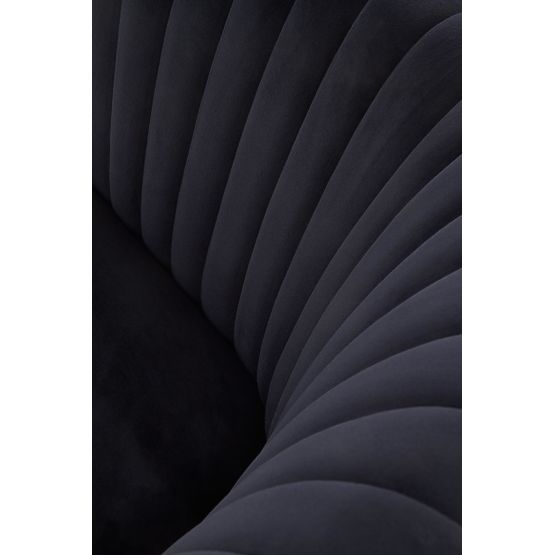 Poltrona relax CROWN nero/oro