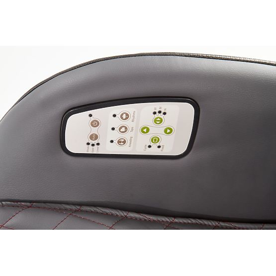 Poltrona relax DOPIO con funzione massaggio, grigia