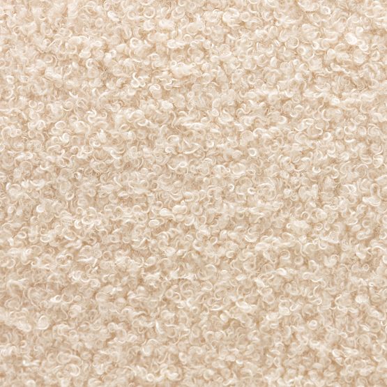 Poltrona Relax Lorraine, beige, bouclé