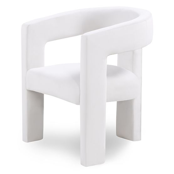 Poltrona Relax Lory, velluto, beige chiaro