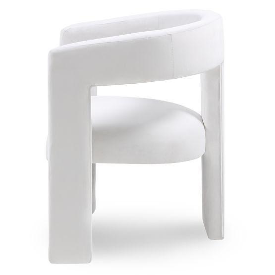 Poltrona Relax Lory, velluto, beige chiaro