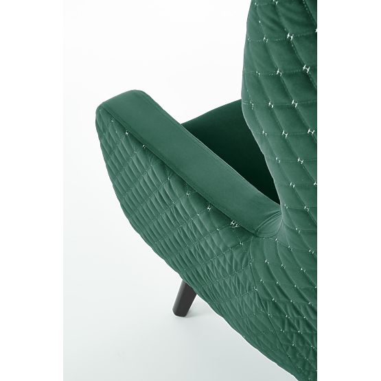 Poltrona relax MARVEL verde scuro / nero