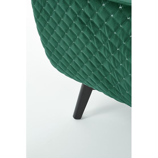 Poltrona relax MARVEL verde scuro / nero