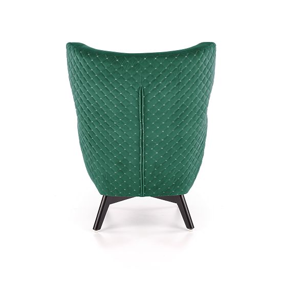 Poltrona relax MARVEL verde scuro / nero