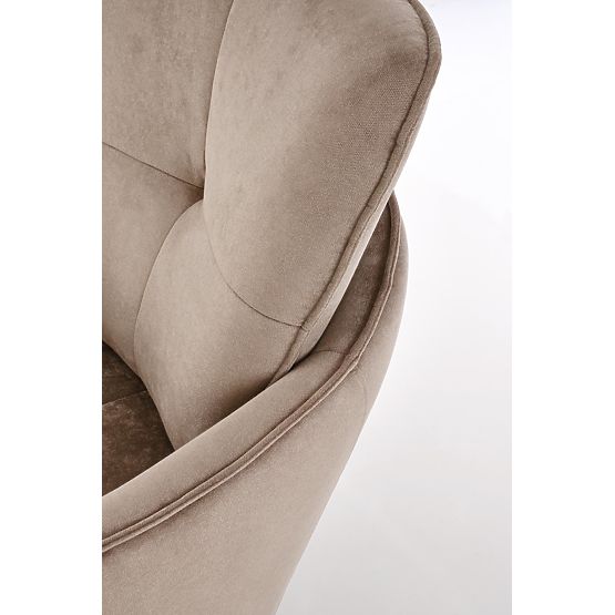 Poltrona relax SCAMPI, cappuccino (1p=1ks)