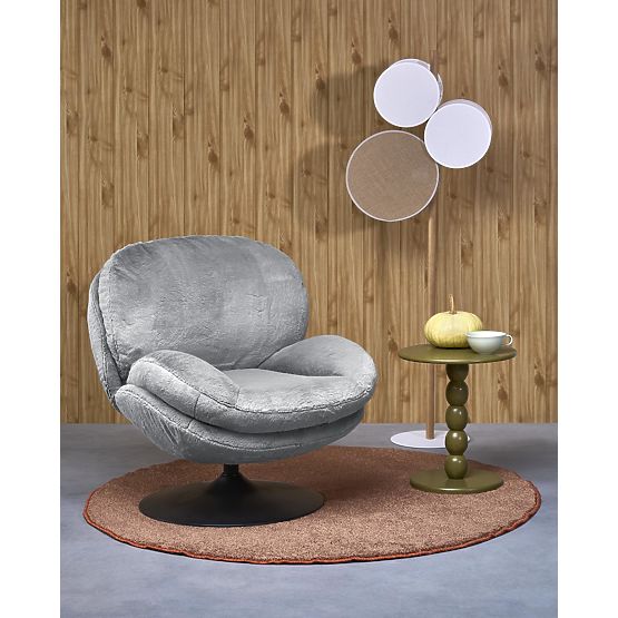 Poltrona Relax SHELL, grigia (1p=1pz)