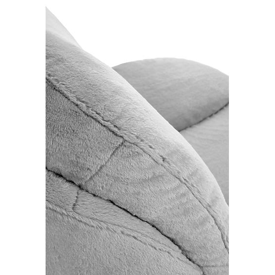 Poltrona Relax SHELL, grigia (1p=1pz)