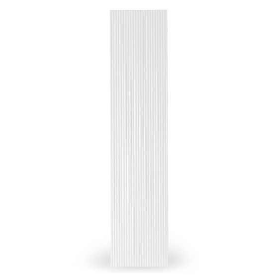 Porta per armadio Neroli, 45,6 cm, scanalature semplici, bianco