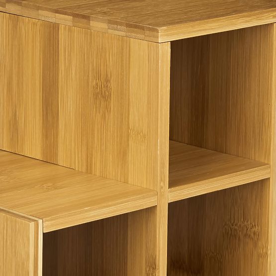 Portabottiglie in bambù SOLARIS naturale