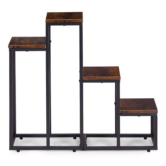 Portafiori con 4 ripiani loft ModernHome