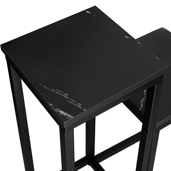 Portafiori Munir marmo nero