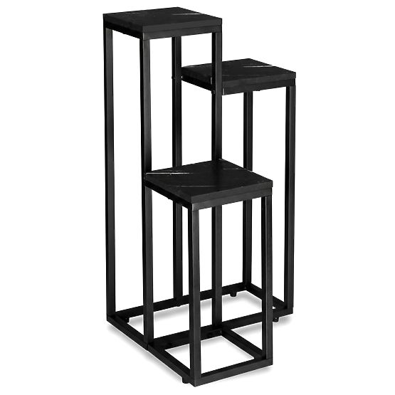 Portafiori Munir marmo nero
