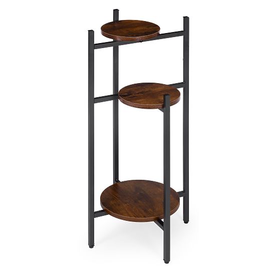 Portafiori, supporto per piante, decorazione, 3 livelli, loft ModernHome