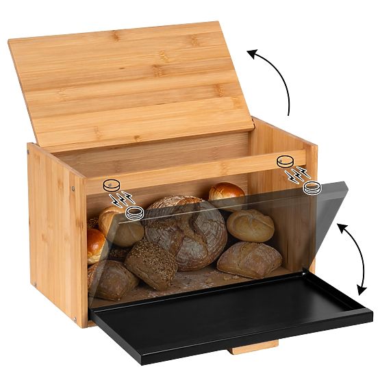 Portapane in bambù CHARLES