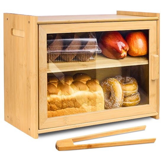 Portapane in bambù Pierre, contenitore per pane