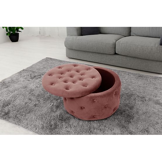 POUF ALIA ROSA CIPRIA