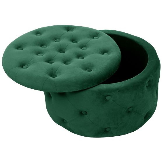 POUF ALIA VERDE BOTTIGLIA