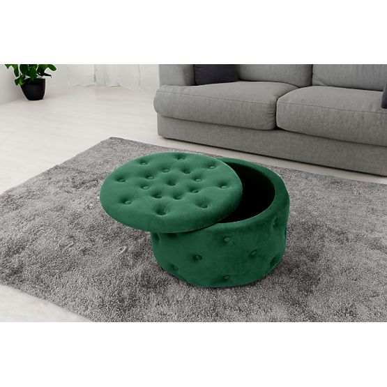 POUF ALIA VERDE BOTTIGLIA