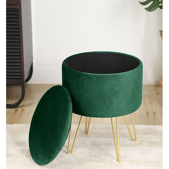 POUF APRIBILE LILI VERDE BOTTIGLIA