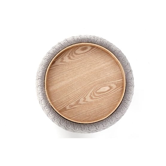 Pouf BONO grigio chiaro (1p=1pz)