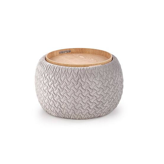 Pouf BONO grigio chiaro (1p=1pz)