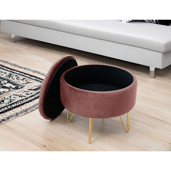 POUF CARO ROSA