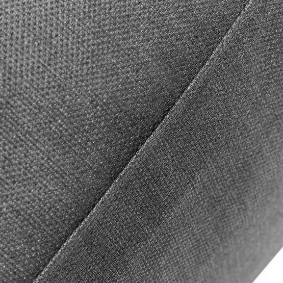 Pouf modulare per divano angolare da giardino Vacuum con rivestimento, grigio