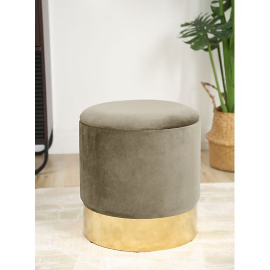POUF ORO BEIGE
