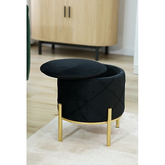 POUF SAVANA NERO