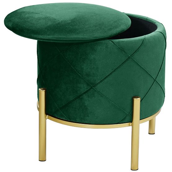 POUF SAVANA VERDE BOTTIGLIA