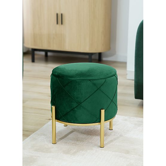 POUF SAVANA VERDE BOTTIGLIA
