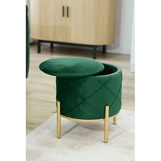 POUF SAVANA VERDE BOTTIGLIA