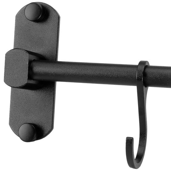 Reling per cucina e bagno SIVAS nero