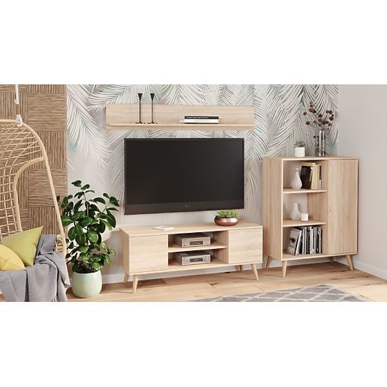 Scaffale armadio Fondi rovere sonoma, stile scandinavo