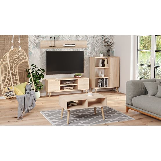 Scaffale armadio Fondi rovere sonoma, stile scandinavo