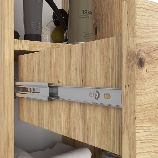 SCAFFALE BAGNO FIN COLONNA 30 2D 1SZ 1W 140cm PK ARTISAN