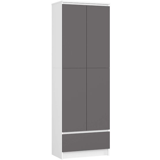SCAFFALE CHIUSO R60 2D 1SZ CLP PK BIANCO / GRIGIO
