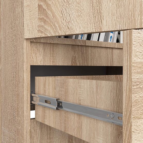 SCAFFALE CHIUSO R60 2D 1SZ CLP PK ROVERE SONOMA