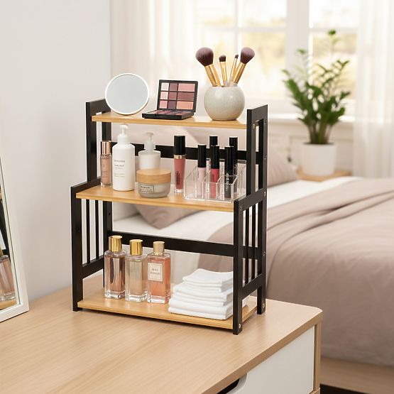 Scaffale da cucina per spezie CEZAR NATURAL BLACK