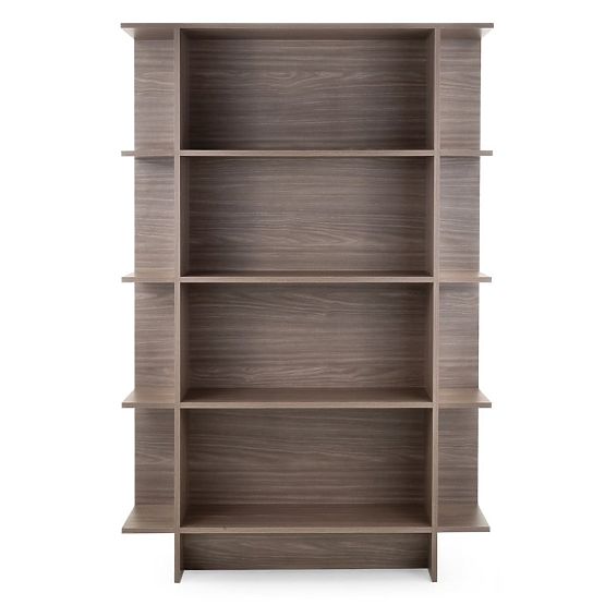 Scaffale Kanso, rovere perlato