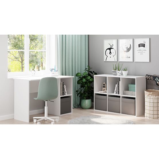 Scaffale Kob Lonii 2x3 bianco