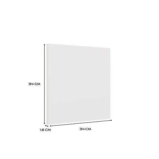 SCAFFALE MALAX 3x3 H BIANCO CON 3 ANTE RIPIANI A SCOMPARTI 110x110 CM TIP ON